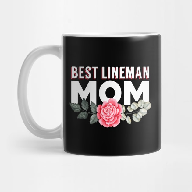 Best Lineman Mom by Luluca Shirts